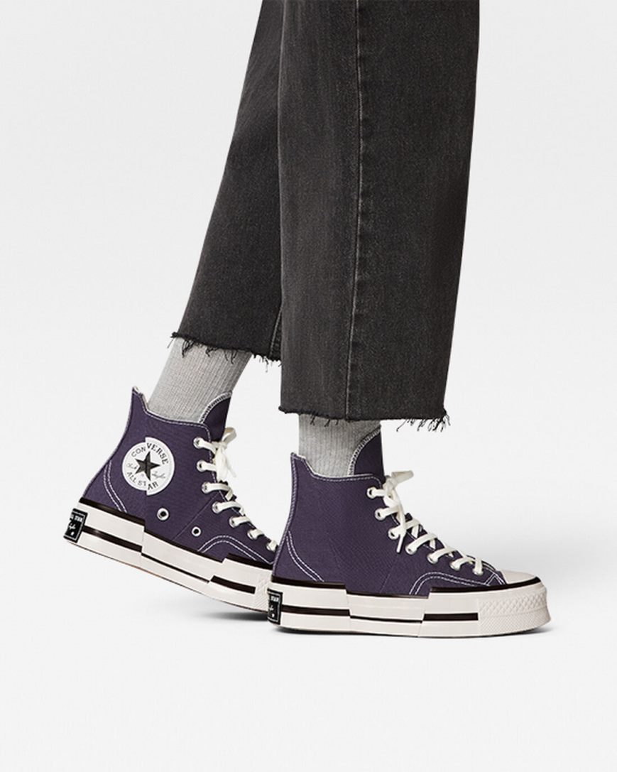 Tenisky Vysoke Converse Chuck 70 Plus Damske Nachový Čierne | SK QGEJB7